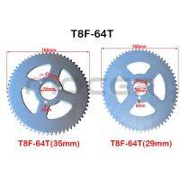 Newprodectscoming Motorcycle T8F 64 Teeth 29/35mm Rear Chain Sprocket Steel for 47cc 49cc Chinese Pocket Bike Goped Scooter ATV Quad Dirt Bikes