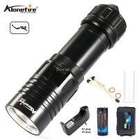 AloneFire DV32 Diving flashlight XM-L2 26650 Underwater flash light Waterproof dive light Lamp Torch Portable Lantern