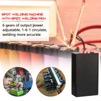 Portable 6 Gears Adjustable Mini Spot Welder 18650 Battery Spot Welding Tool Kit Nickel Plate DIY Spot Welding Machine Welder