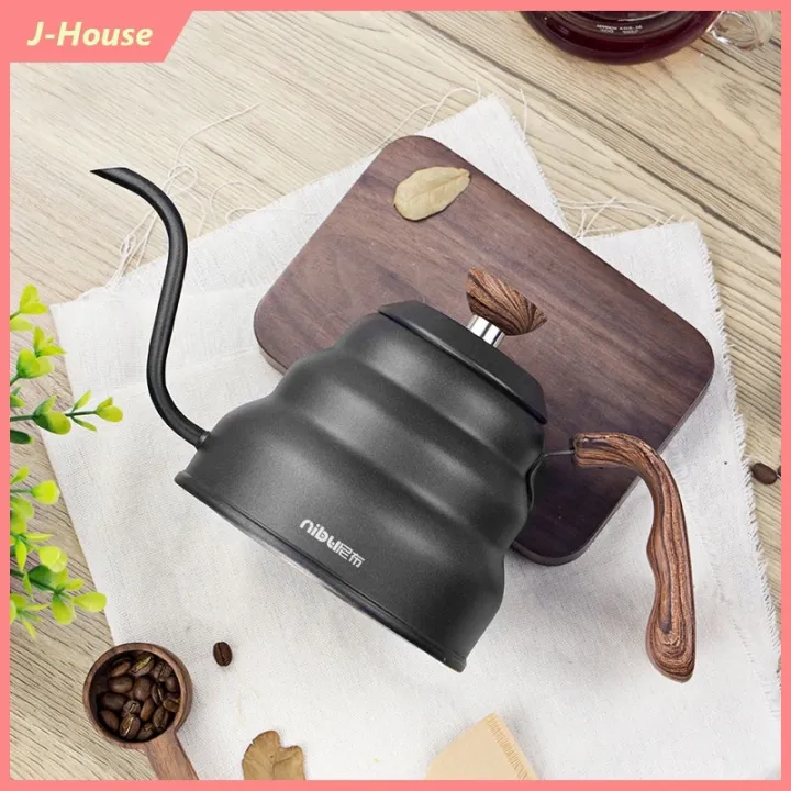 Coffee Maker Gooseneck Kettle Drip Coffee Kettle 1L Gas Stove/Electric