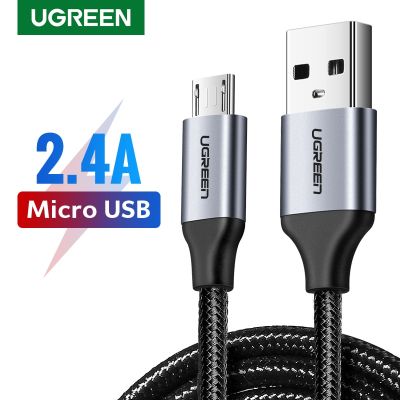 Ugreen Micro USB Cable Charger for Samsung Galaxy S7 S6 Fast Charging Mobile Phone Charger Cord for Xiaomi Tablet USB Cable Wire Docks hargers Docks C