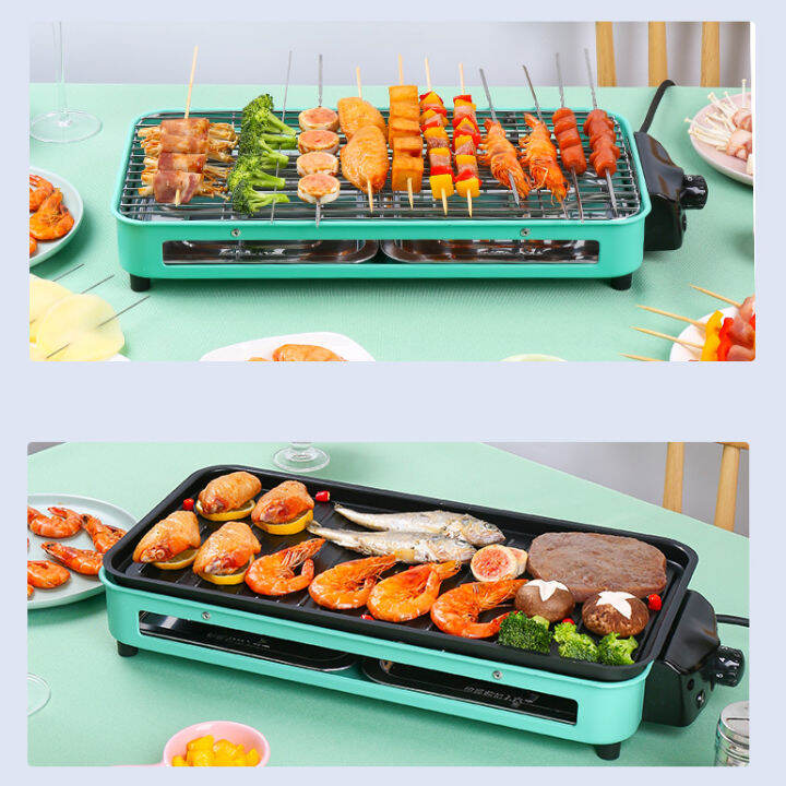 factory-direct-sale-of-separate-electric-grill-barbecue-grill-household-barbecue-machine-bbq-iron-grill-plate-can-be-sent-one-by-one-hhk1ghh98