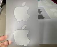 สติ๊กเกอร์ Apple สติ๊กเกอร์โลโก้ แอปเปิ้ล Sticker ของแท้ สติกเกอร์ สีเทาสเปซเกรย์ Space Gray