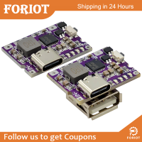 Foriot  Dymore Type-C USB 5V 1A 18650แบตเตอรี่ลิเธียมโมดูลชาร์จบอร์ดชาร์จ Li-Ion ที่มีฟังก์ชั่นการป้องกันคู่