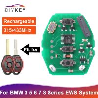 Ews รีโมทแผงวงจรแบบชาร์จไฟได้315Mhz 433Mhz สำหรับ1999 2000 2001 2002 2003 2004 2005 Bmw 3 5 6 7 8 Series 3ตามที่ห้อยกุญแจ