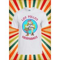 เสื้อยืด พิมพ์ลาย Breaking Bad Pollos Hermanos แฟชั่นสําหรับผู้ชายS-5XL