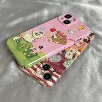 เคส iphone Animal Party Apple 14 เคสมือถือ iPhone13promax คู่ใหม่ 12 เคสฟิล์ม 11/xr8plus