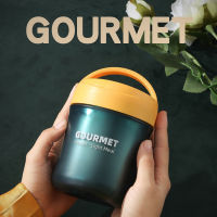 304 Food Thermos Food Jar Leakproof Vacuum Flasks Business Portable Thermos Boxes Insulated Lunch Stainless Steel Container