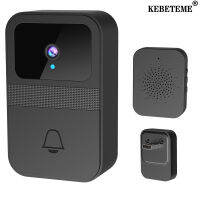 KEBETEME Wi-Fi ไร้สาย D9บ้านติดตั้งได้ง่ายเปลี่ยนเสียงกริ่งประตูกล้องวิดิโออัจฉริยะ