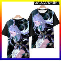 Isang Musume พริตตี้ Derby เสื้อยืด Anime 3D พิมพ์ผู้ชาย Kababaihan Kaswalang แฟชั่นพลัสขนาดเสื้อแขนสั้นเด็กเสื้อยืดด้านบน Damit XS-5XL