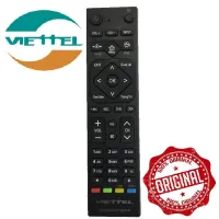 [HCM]Remote điều khiển đầu thu Viettel internet Phím bấm mềm êm tay Sử dụng pin AA Có chế độ sleep tiết kiệm năng lượng