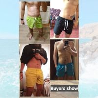 New Product Summer Style Men Shorts Slim Solid Color Fitness Board Short Pants Beach Shorts Homme Breathable Moda Praia Zwemshort Heren