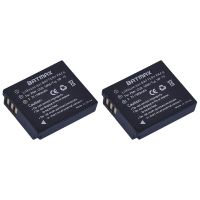 2Pc 1500Mah CGA-S005E S005 DMW-BCC12 Battery + LCD USB Charger For Panasonic Lumix DMC-LX1 LX2 LX3 FX3 FUJI NP-70 DB60