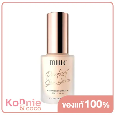 Mille Perfect Skin Serum Hyaluron Foundation SPF30 PA++ 30g #01 Silky Ivory