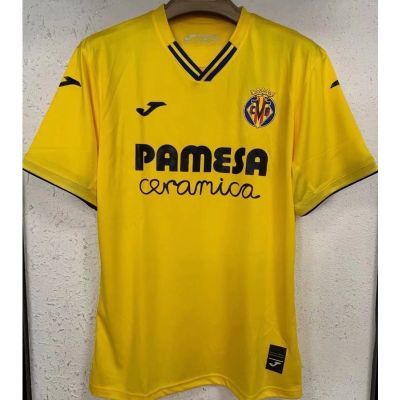 เสื้อกีฬาแขนสั้น ลายทีมชาติฟุตบอล Villarreal 22-23 คุณภาพสูง ไซซ์ S-XXL