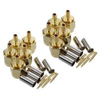 10Pcs SMA Male Plug Straight Crimp RG316 RG174 Rf Adapter Connector