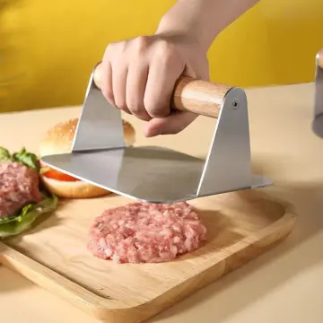 12CM Hamburger Maker Press Chopped Steak Meat Smasher Cutlet Mold  Croquettes Kitchen Cooking Tool Hamburgueria Diner Accessories