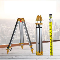 อลูมิเนียมอัลลอยด์ Retractable Tower Ruler เลเซอร์ระดับแสงสำหรับระดับแสงอัตโนมัติที่หมุนขาตั้งกล้องระดับเลเซอร์360 °