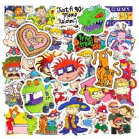 10/30/50Pcs Anime Rugrats in Paris Graffiti Stickers Skateboard Laptop Phone Cartoon Decal Fun DIY Deco Sticker Kids Toys Gifts