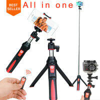 Ulanzi BENRO MK10 S Elfie ติดขาตั้งกล้องยืน4 In 1ยืด Monopod บลูทูธระยะไกลศัพท์เมาสำหรับ X 8 Android Gopro