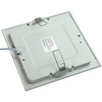 Hot Square LED แผงโคมไฟ3W 6W 9W 12W 15W 25W โคมไฟเพดานโคมไฟ Ultra Thin 110V 220V ในร่มสำหรับตกแต่งบ้าน