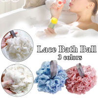 1PC Lovely Lace สบู่ฟองน้ำ Bath Ball Shower Rub Bath Shower Wash Body Pot ฟองน้ำ Scrubber สีทนทานแปรงนวดเพื่อสุขภาพ-SDFU STORE