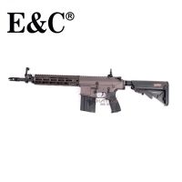 บีบีกัน E&amp;C 637 S2 WB BK AEG SR25K FDE ระบบไฟฟ้า แถมลูกบีบี ~ 1,000 นัด เป้ากระดาษ ,ของเล่นบีบีกัน