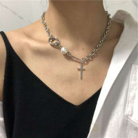 Punk Neck Chain Necklaces for Women Round Pendants Hiphop Female Fashion Jewelry Necklace