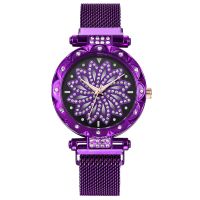 ❀❀ Fashion stainless steel Milan belt ladies watch foreign trade new style cool and diamond English student gift