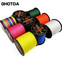 [HOT LIAXLLWISAAZH 534] Ghotda 8X ซุปเปอร์แข็งแกร่งสายการประมงถัก Multicolor M Ultifilament ปลาคาร์พสายการประมง1000เมตร-300เมตรตกปลาเกียร์