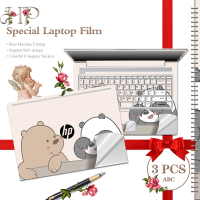 พรัทสติ๊กเกอร์แล็ปท็อปการ์ตูนหมีลายแล็ปท็อปพีวีซีสำหรับ HP แล็ปท็อป9470เมตร15s-eq 15-dy 15-bs 14-bs EliteBook 820 CQ40คอมพิวเตอร์14S-CF สติ๊กเกอร์ศิลปะสติกเกอร์ปุ่มคีย์บอร์ดเล่นเกม