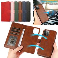 Magnetic Flip Stand Leather Cover for iPhone 14 13 12 11 Pro Max XR XS X 6 6S 7 8 Plus SE 2022 Wallet Card Slot Phone Case Coque