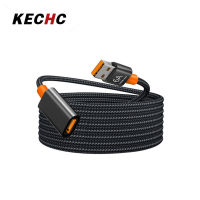 KECHc สายพ่วงถักไนลอน150ซม. ขยายการส่งผ่านแบบ Lossless Usb 3.0ตัวผู้ไปยังสายดาต้าตัวผู้เป็นตัวเมียสำหรับทีวีพีซี