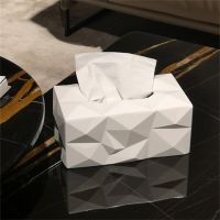 Creative Fashion Personalized High-End Hotel Restaurant Home Desktop Remote Control Tissue Box Tea Table Drawer Napkin Holder