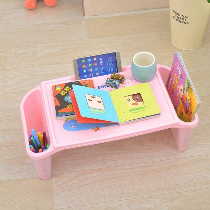 โต๊ะเด็ก-โต๊ะญี่ปุ่น-โต๊ะอ่านหนังสือสำหรับเด็ก-โต๊ะเด็กอนุบาล-มีช่องใส่ของ