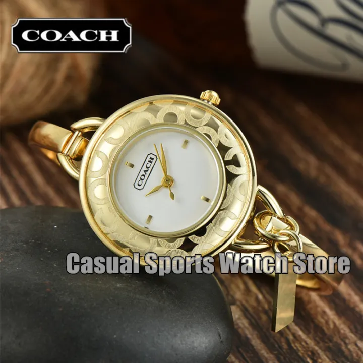 Authentic COACH Bangle Watch Gold COACH Bangle Watch For Women Original  Bangle Watch COACH Bangle Watch