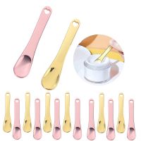 ❅❐┋ 3PCS Mini Spoon Eye Cream Applicator Massage Stick Reusable Scoop Makeup Spatula for Face Cream Cleansing Appliances Skincare