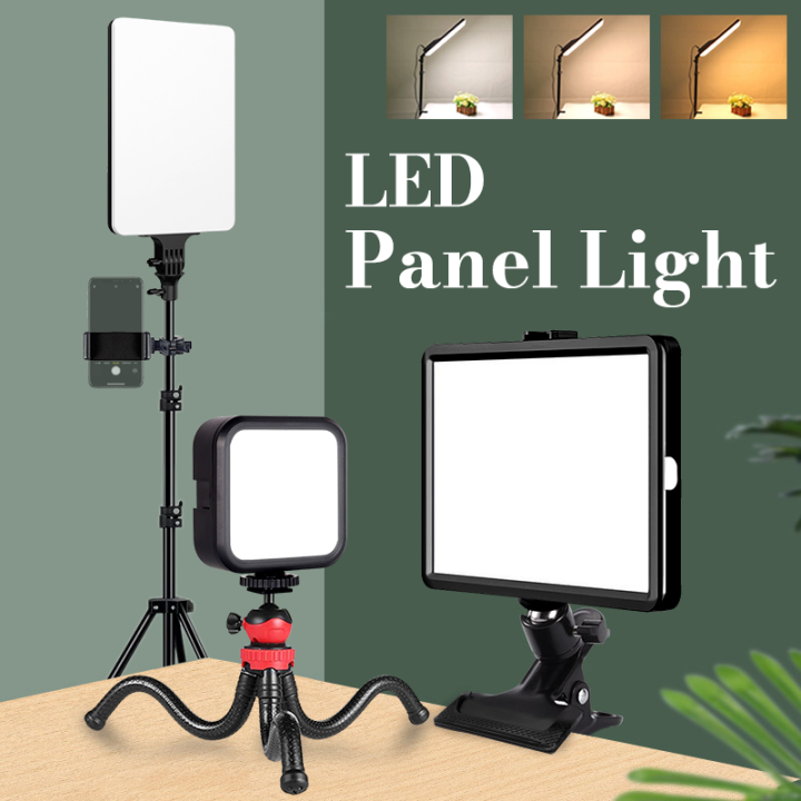 13 inch LED Video Lighting Panel Photography Lamp 3000k6500k Photo