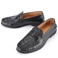 New Mens Designer Fashion Shoes Men Luxury Brand High Quality Casual Rubber Bottom Genuine Leather Formal Loafers Free Shipping