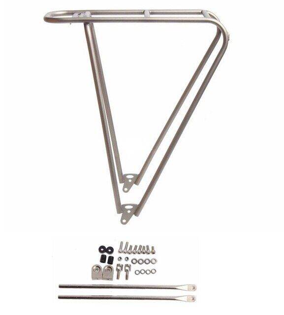 304 Stainless Steel Bicycle Luggage Carrier Mountain Bike Road Bicycle Trekking Bike Rear Cargo