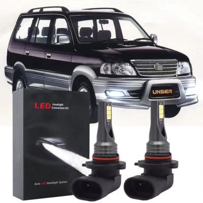 ชุดหลอดไฟตัดหมอกฮาโลเจน LED แบบเปลี่ยน สําหรับ Toyota REVO UNSER 2003 2004 Toyota OEM 2000-2001 6000K 2PCS