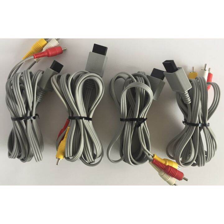 Original Nintendo Wii Audio Video AV Cable ⊕♗ Lazada PH