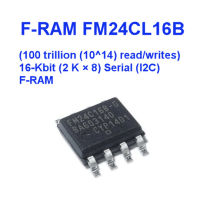 FM24CL16B: (100 trillion (10^14) read/writes) 16-Kbit (2 K × 8) Serial (I2C) F-RAM
