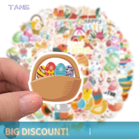 ?【Lowest price】TANG 100pcs New easter Cartoon สติ๊กเกอร์สติ๊กเกอร์เด็กของเล่นสเก็ตบอร์ดโทรศัพท์แล็ปท็อปรถ