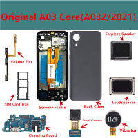 Original TFT Repair จอแสดงผล LCD พร้อมกรอบสำหรับ Samsung Galaxy A03 Core A032 incell หน้าจอกล้องด้านหน้าถาดใส่การ์ด repel. อะไหล่