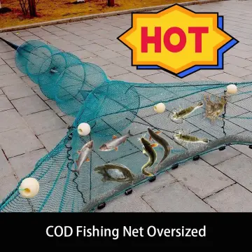 Fishing net 4.2M American Frisbee Manual Throwing Net, 420CM