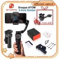 Snoppa Atom 3แกนชาร์จไร้สาย Hheld Gimbal พับได้ขนาดกระเป๋าฮีโร่ไม้กันสั่นสำหรับgopro 7 PK Smooth 4