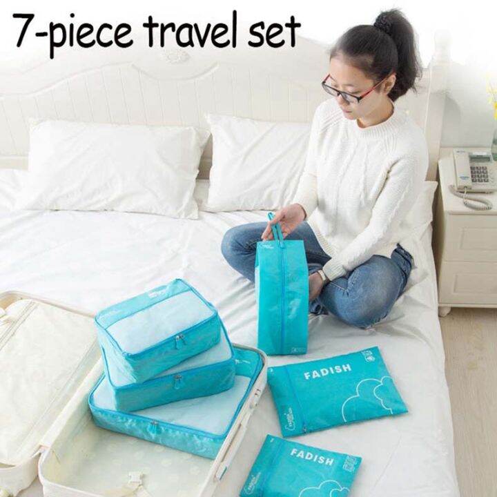 7-pieces-set-travel-organizer-storage-bags-suitcase-portable-luggage-organizer-clothes-shoe-tidy-pouch-packing-set