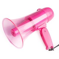 240S Recording USB Port Portable Megaphone Bullhorn 20 Watt Power Megaphone Speaker with Built-in Siren and Alarm Modes Megaphones