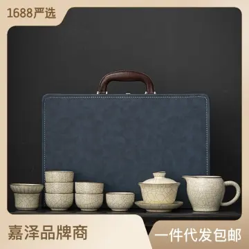 Porcelain Kung Fu Tea Set Office Reception High-end Gift Box